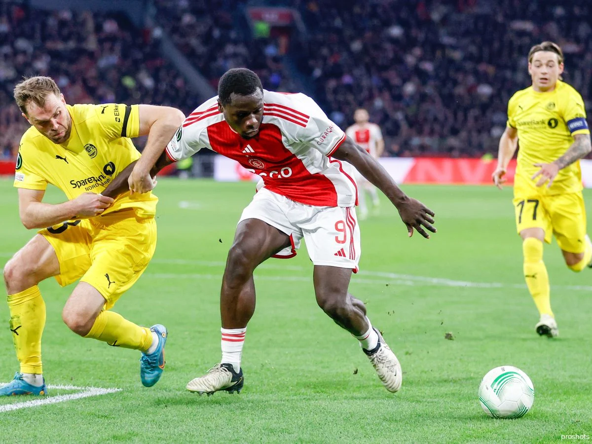 Ajax maakt een spannende comeback in de verlenging tegen Bod/Glimt in de Conference League